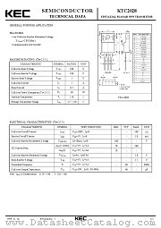 KTC2028 datasheet pdf Korea Electronics (KEC)