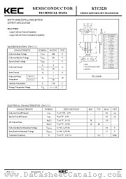 KTC3231 datasheet pdf Korea Electronics (KEC)