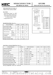 KTC3503 datasheet pdf Korea Electronics (KEC)