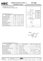 KTC3882 datasheet pdf Korea Electronics (KEC)