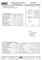 KTC4082 datasheet pdf Korea Electronics (KEC)