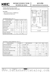 KTC4793 datasheet pdf Korea Electronics (KEC)
