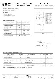 KTC9012S datasheet pdf Korea Electronics (KEC)