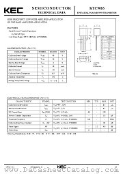 KTC9016 datasheet pdf Korea Electronics (KEC)