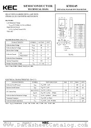 KTD1145 datasheet pdf Korea Electronics (KEC)