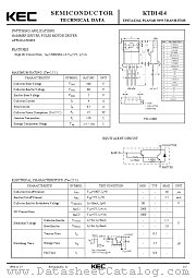 KTD1414 datasheet pdf Korea Electronics (KEC)