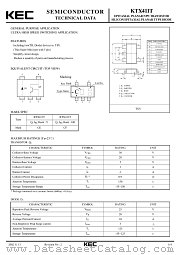 KTX411T datasheet pdf Korea Electronics (KEC)