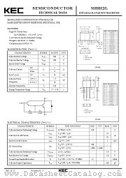 MJD112L datasheet pdf Korea Electronics (KEC)
