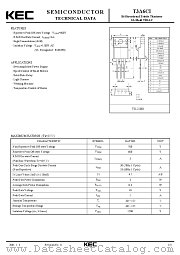 T3A6CI datasheet pdf Korea Electronics (KEC)