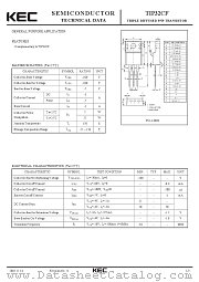 TIP32CF datasheet pdf Korea Electronics (KEC)