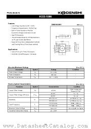 KOD-1086 datasheet pdf Kondenshi Corp