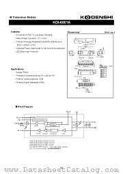 KOI-6001A datasheet pdf Kondenshi Corp