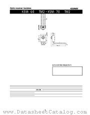 KSM-704TM2 datasheet pdf Kondenshi Corp