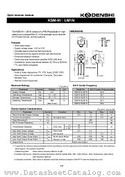 KSM-914LM1N datasheet pdf Kondenshi Corp