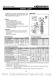 KSM-955LJ34Y datasheet pdf Kondenshi Corp
