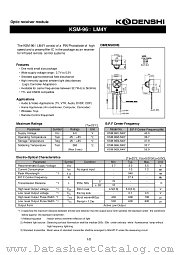 KSM-962LM4Y datasheet pdf Kondenshi Corp