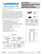 ML145428 datasheet pdf Lansdale Semiconductor