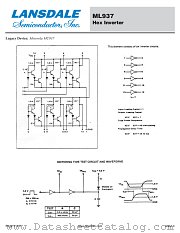 ML937 datasheet pdf Lansdale Semiconductor
