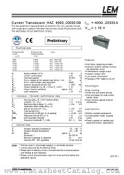 HAZ4000-SB datasheet pdf LEM