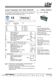 HAZ4000-SRI datasheet pdf LEM