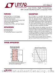 LTC1064-2 datasheet pdf Linear Technology