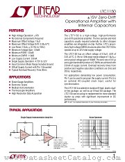 LTC1150 datasheet pdf Linear Technology