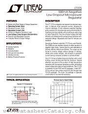 LT1175 datasheet pdf Linear Technology