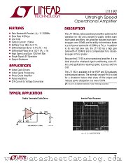 LT1192 datasheet pdf Linear Technology