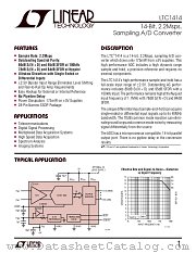 LTC1414 datasheet pdf Linear Technology