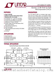 LTC1458 datasheet pdf Linear Technology