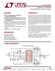 LTC1473L datasheet pdf Linear Technology