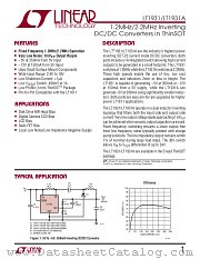 LT1931 datasheet pdf Linear Technology