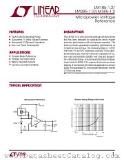 LM185-1.2 datasheet pdf Linear Technology
