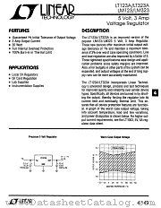 LT123A datasheet pdf Linear Technology