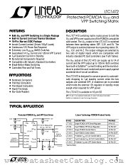 LTC1472 datasheet pdf Linear Technology