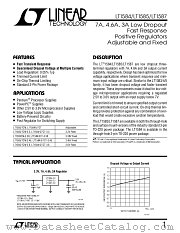 LT1584 datasheet pdf Linear Technology