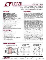 LT1976B datasheet pdf Linear Technology