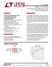 LT3014B datasheet pdf Linear Technology