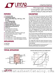 LT3473 datasheet pdf Linear Technology