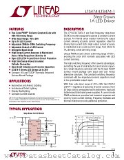 LT3474-1 datasheet pdf Linear Technology