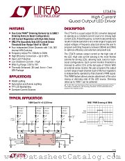 LT3476 datasheet pdf Linear Technology