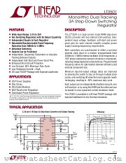 LT3501 datasheet pdf Linear Technology