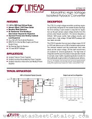 LT3512 datasheet pdf Linear Technology
