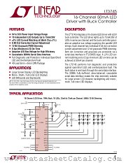 LT3745 datasheet pdf Linear Technology