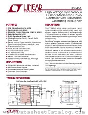 LT3845A datasheet pdf Linear Technology