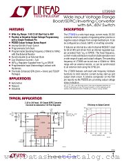 LT3959 datasheet pdf Linear Technology