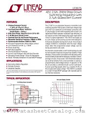 LT3975 datasheet pdf Linear Technology