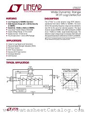 LT5537 datasheet pdf Linear Technology