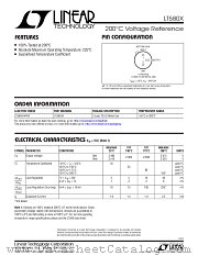 LT580X datasheet pdf Linear Technology