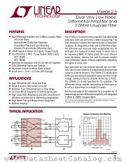 LT6604-2.5 datasheet pdf Linear Technology